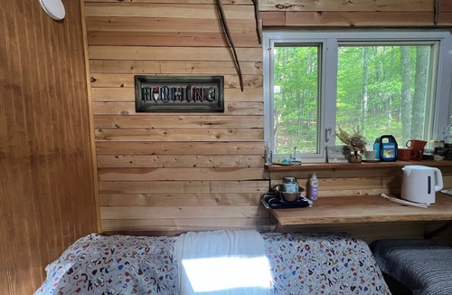 Grandview Cabin | Driftwood Treehouse Cabin w/AC, Peaceful & Cozy!