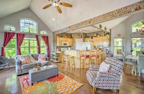 Ranger House | Eclectic Ranger Home w/Mtn Views + Hot Tub!