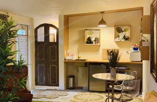 Port Canaveral Apartment | Elegant Beach Studio - rocket launch view, private patio, hammocks