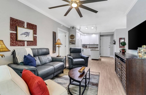 Fort Myers Condo | Elegant, Upscale Waterfront Condo! Unforgettable Sunsets! Stunning Pool & Pool Deck! Free Parking