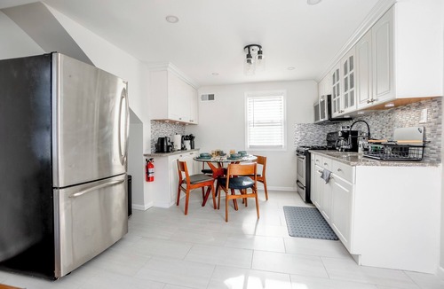 Maywood Apartment | Elevated Charm Modern 2BR Near NYC | Ideal for Travel Nurses