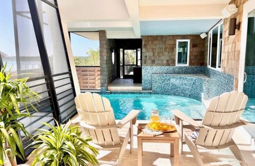 Bethune Beach House | Enjoy the Best Time of the Year in Florida at Redfish Dance ~ Riverfront Pool Home with Dock - 6958T
