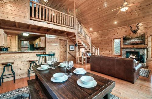 Sevierville House | Epic Mountain Views, Hot Tub, Game Room, Sleeps 10
