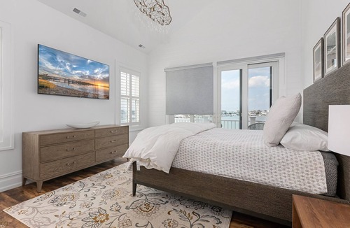 Stone Harbor House | EXCEPTIONAL LUXURY, CUSTOM, NEW CONSTRUCTION BAY FRONT HOME WITH POOL AND 3-STOP ELEVATOR.