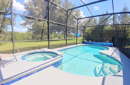 Legacy Park House | Executive Villa 7BR & 4.5 bath with Pool/SPA/Game Room near DisneyWorld Orlando.