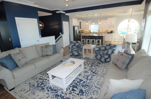 Sea Trail House | Experience luxury at 413 SSB - Lucky Old Sun: a 5BR 5BA retreat in beautiful Sunset Beach.