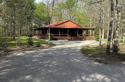 Spencer Cabin | Experience the peaceful Wooded Retreat Cabin - 300 private acres -security gate