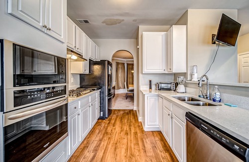 Southwestern House | Exquisite dog-friendly home with fireplace, patio, central AC, & washer/dryer