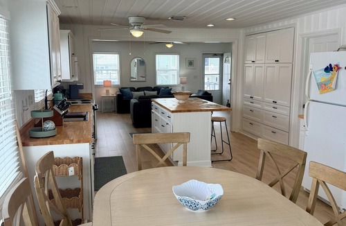 North Myrtle Beach Cottage | Fabulous 4-bedroom channel home with private dock in Cherry Grove Beach.
