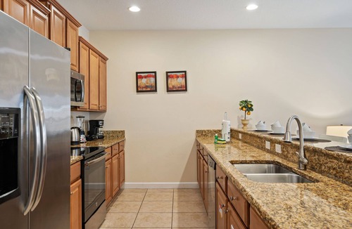 West Kissimmee House | Family-Friendly 4BR Townhome w/Private Pool & BBQ – 20 Mins to Disney!