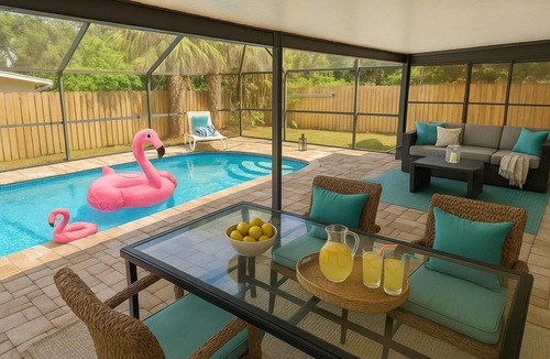 West Bradenton House | ❤️ Family Friendly ❤️ Lovely 3 BR Pool Home ❤️ Fiberoptic Internet
