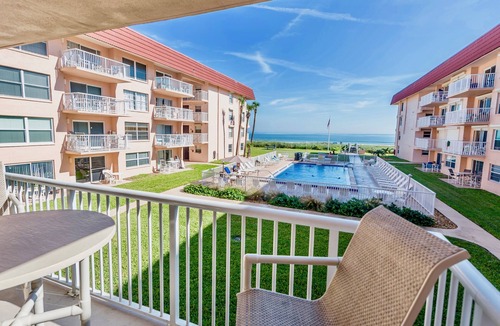 Cocoa Beach Condo | Family Friendly & Right on the Beach - Spacious 3 Bedroom Condo w/Great Views!