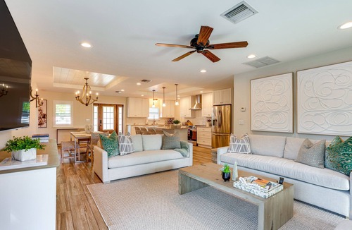 Stuart House | Fenced Yard, 4 Mi to Stuart Beach: Family Retreat!