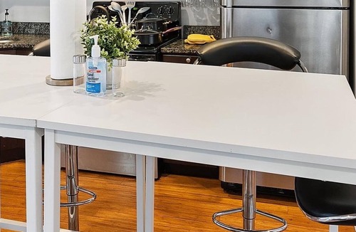Spruce Hill Apartment | Fire escape oasis sleeps 6-8