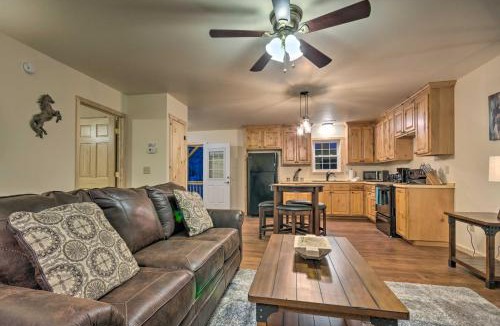 Cherokee House | Fire Pit: Cozy Bryson City Cabin on Tuck River