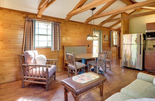 Heflin Cabin | Fire Pit + Lake Access: Cabin Retreat in Heflin