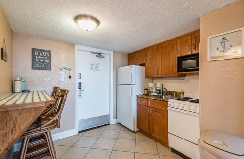 Daytona Beach Shores Condo | First Floor Amazing Updated Ocean Front Studio! "SPRING MEGA SALE" POOL CLOSED