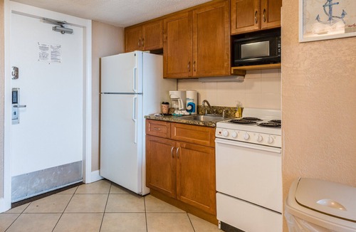Daytona Beach Shores Condo | First Floor Amazing Updated Ocean Front Studio! "SPRING MEGA SALE" POOL CLOSED