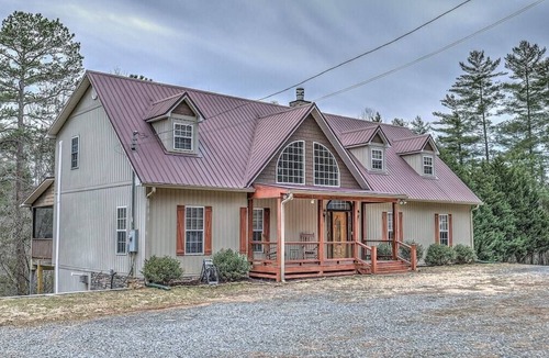 Ellijay Cabin | Flat Creek Falls House - Secluded & Peaceful