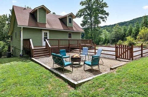 Gerton House | Fresh mountain air! Minutes to Lake Lure, 15 miles to AVL!