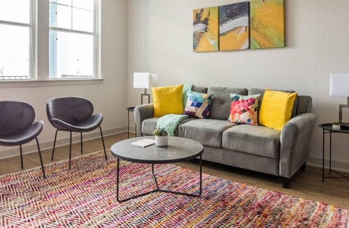 Golden Glades - The Woods Apartment | Frontdesk | Lively + Hip 1BR Apt w/ Balcony