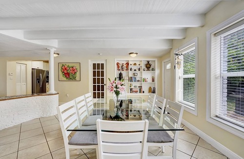 Delray Beach House | Fun Downtown Delray Home-Walk to Atlantic Ave.-Pool-Tiki hut-Bikes-WiFi-Near All