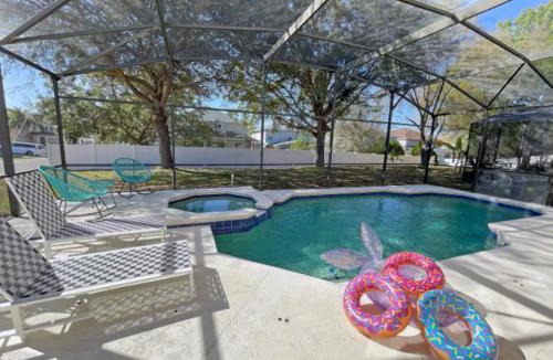 Legacy Park House | Fun Home! Secret Rooms! Pool & Games! 17min Disney!