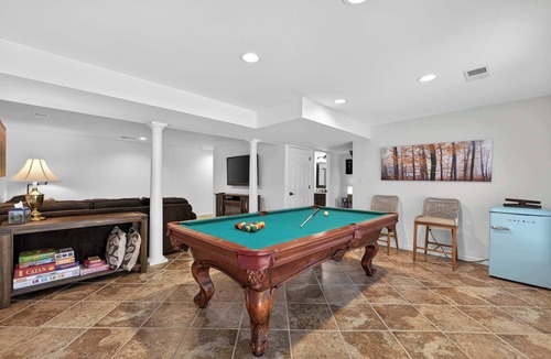 The Woods House | Game Room, FirePit, Screened Porch & Golf Views
