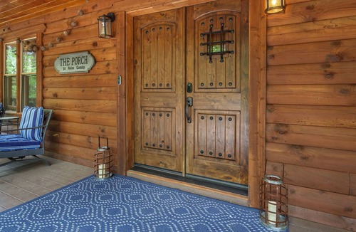 Rutherfordton Cabin | Gateway Getaway- Pet Friendly , Private Cabin with Hot Tub & Firepit!