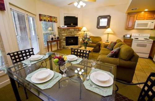 Pittman Center Villa | Gatlinburg | Relaxed Cabin Retreat | Pool + Golf