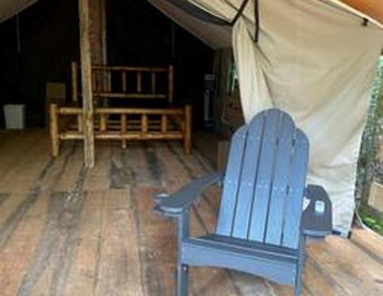 Suches Other | Georgia Glamping at its Finest in this Cozy Safari Tent in Suches