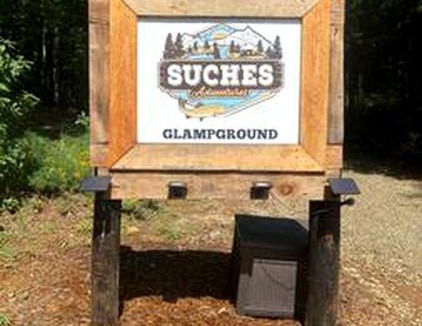 Suches Other | Georgia Glamping at its Finest in this Cozy Safari Tent in Suches
