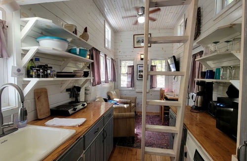 Suches Cabin | Georgia Glamping Escape for Two in this Lovely Tiny House in Suches