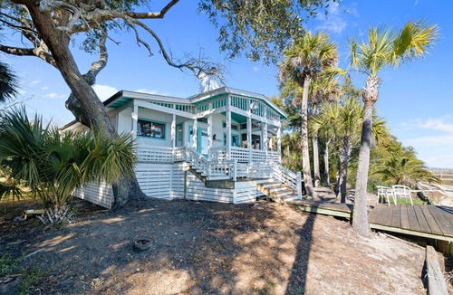 Isle of Palms Cottage | Goat Island Haven on Intercoastal Waterway and only accessed by boat.