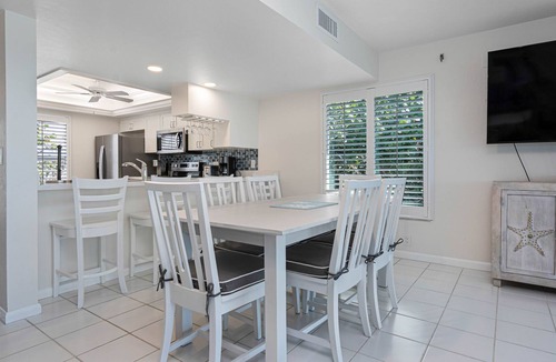 Sanibel Condo | Golden Beach #4, 3 Bedroom Gulf Front Townhouse with Cabana and Bikes