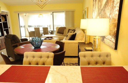 Lake Wales Condo | Golf course, pool, hot tub, and tennis courts: Lake Wales Country Club oasis