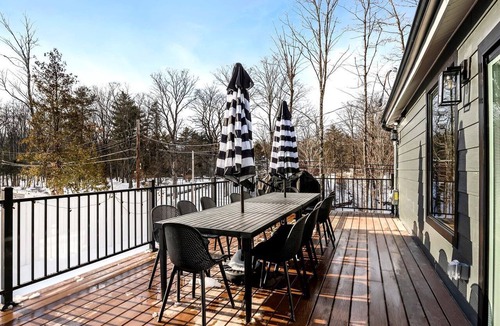 Cairo Cabin | Gorgeous Cabin with Deck, Fire Pit and Forest Views in NY