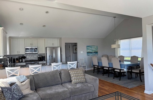 Ship Bottom House | Gorgeous Oceanblock House with Heated Pool steps from beach: 4 Bedroom/2.5 Bath