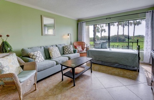 Amelia City Condo | Gorgeous Views From Ground LevelOCEANFRONT condo with POOL!
