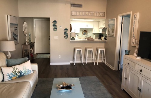 Villa Sabine Condo | Gorgeous waterfront condo steps from the beach!