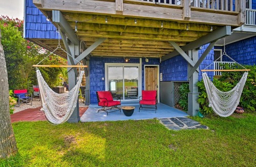 Murrells Inlet House | Gorgeous Waterfront Home with Boat Dock Access!