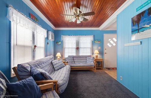 Bradley Beach House | Great Beach Bungalow, steps from the ocean! Free Wifi & Beach Tags!