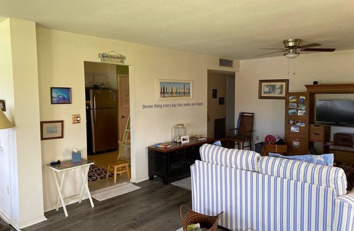 Lochmoor Waterway Estates Condo | Ground floor overlooking private lake