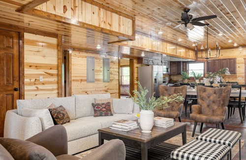 Caton Cabin | Group Retreat Pool + Hot Tub + Views Near Pigeon Forge | Sleeps 24 | Wilder