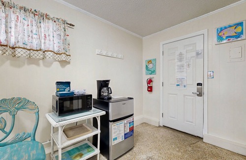 Bahama Beach Apartment | Gulf-front studio with direct beach access, high-speed WiFi, and central AC