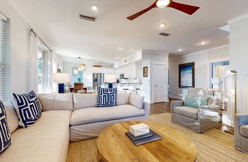 Dune Allen Beach House | Gulf View home, w/private pool & soaking tub - snowbirds welcome
