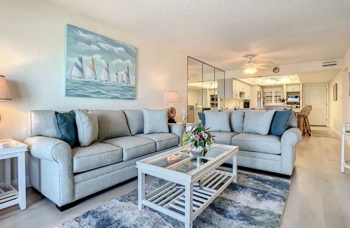 New Smyrna Beach Condo | HA210 Hacienda del Sol 1 ~ Lovely direct beachfront condo.
