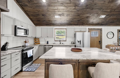Fair Play House | Hartwell Hideaway | Hot Tub, Dock & Game Room