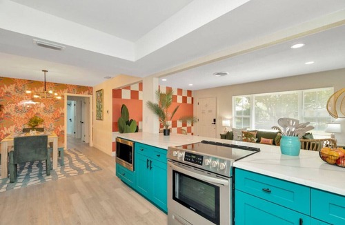 Largo House | Heated Pool, Game Areas & Private Backyard/Sleeps 12/Family-Friendly Escape