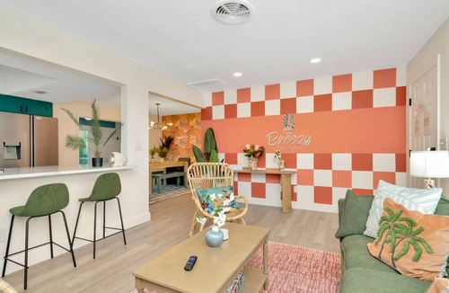 Largo House | Heated Pool, Game Areas & Private Backyard/Sleeps 12/Family-Friendly Escape